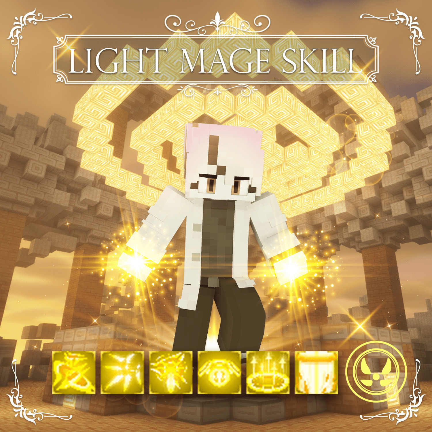 Light Mage Skill Pack - MCModels