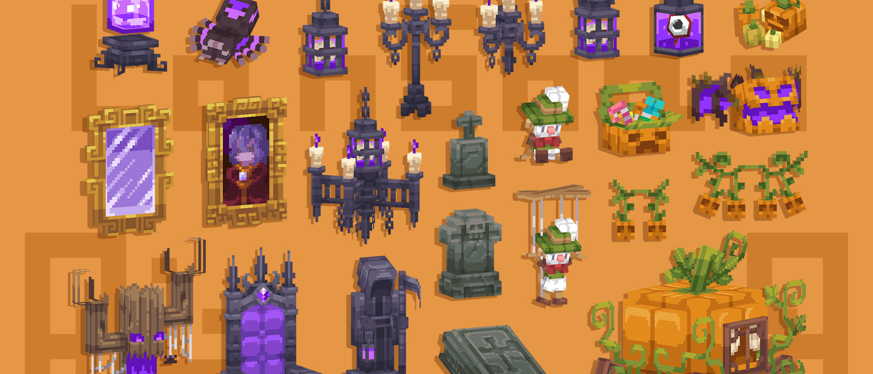 Halloween & Muertos Assets