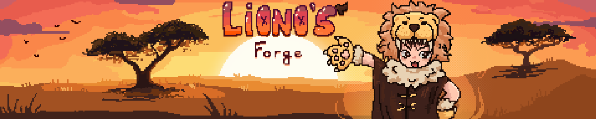 Lionos Schmiede Banner